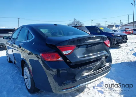 2016 Chrysler 200 Limited from USA, damaged, VIN 1C3CCCAB8GN100953